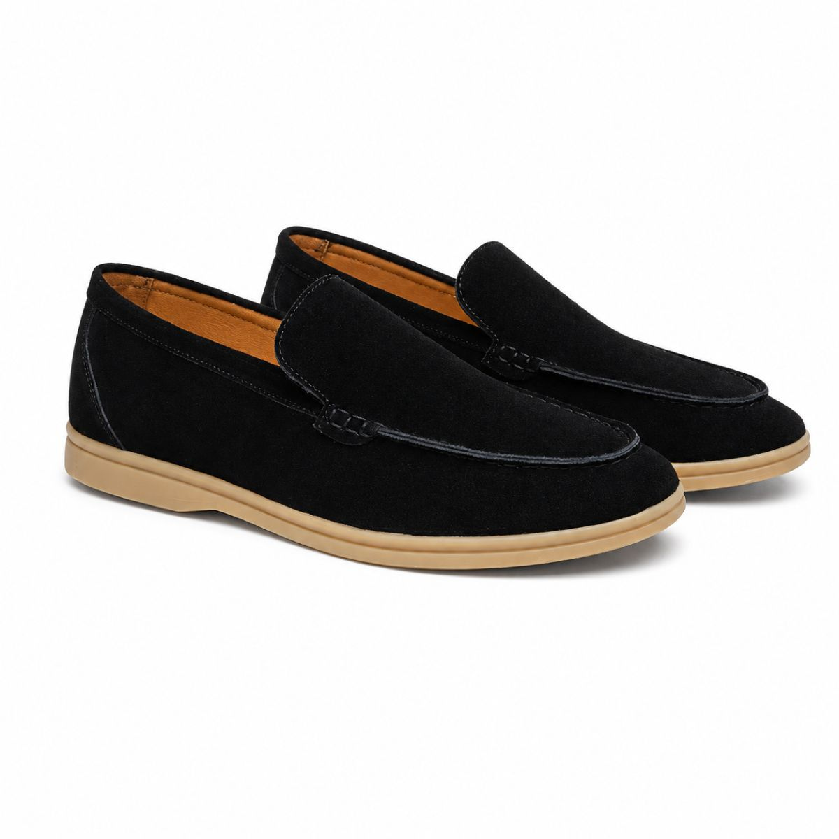 Laurent Suede Loafers