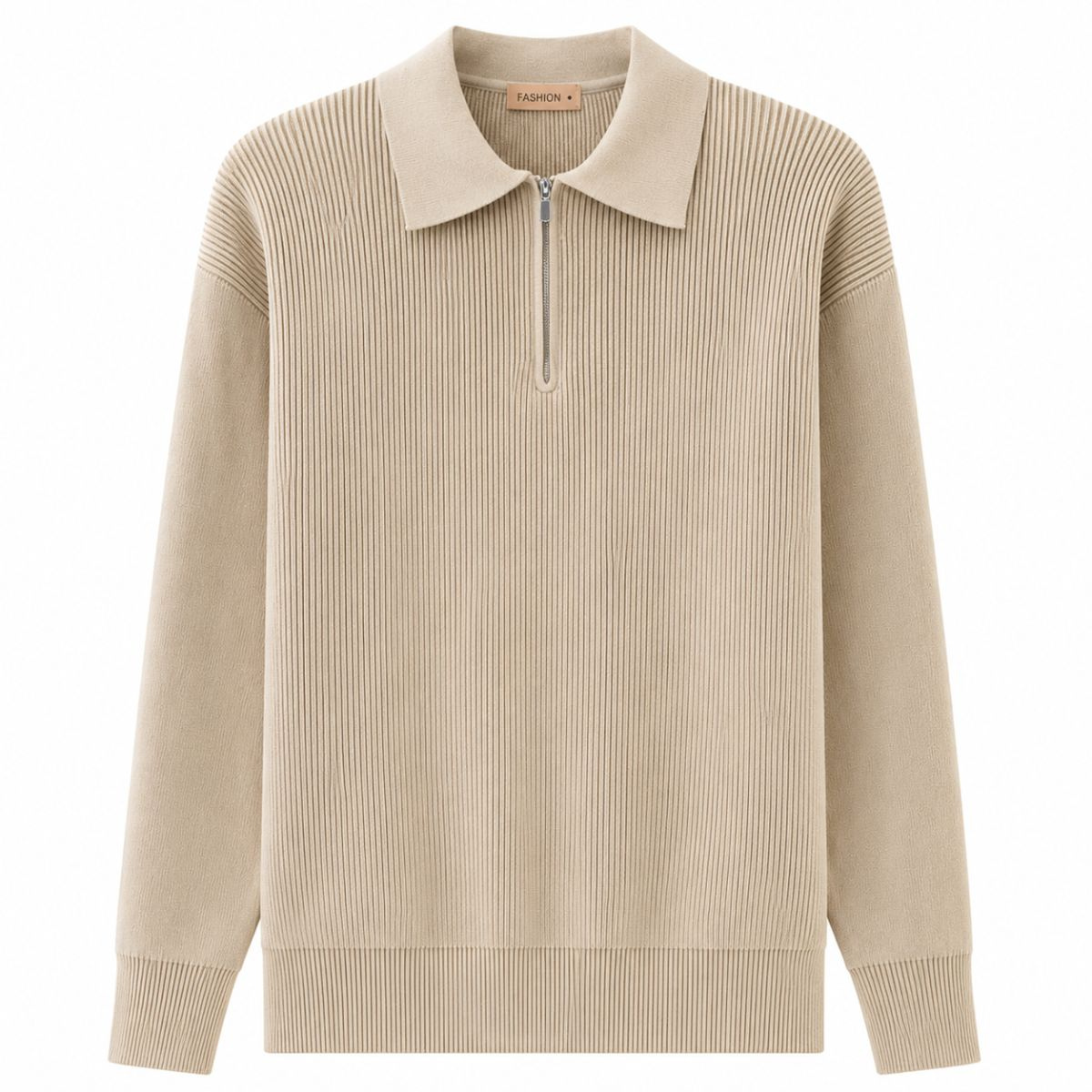 Braemar Cashmere Half-Zip Polo Sweater
