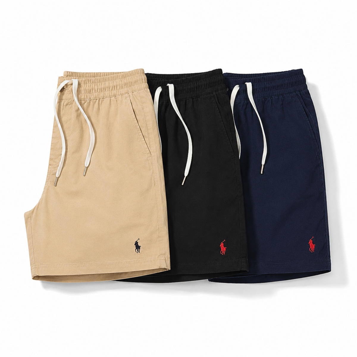 [Buy 1, Get 2] Premium RL Cotton Twill Shorts