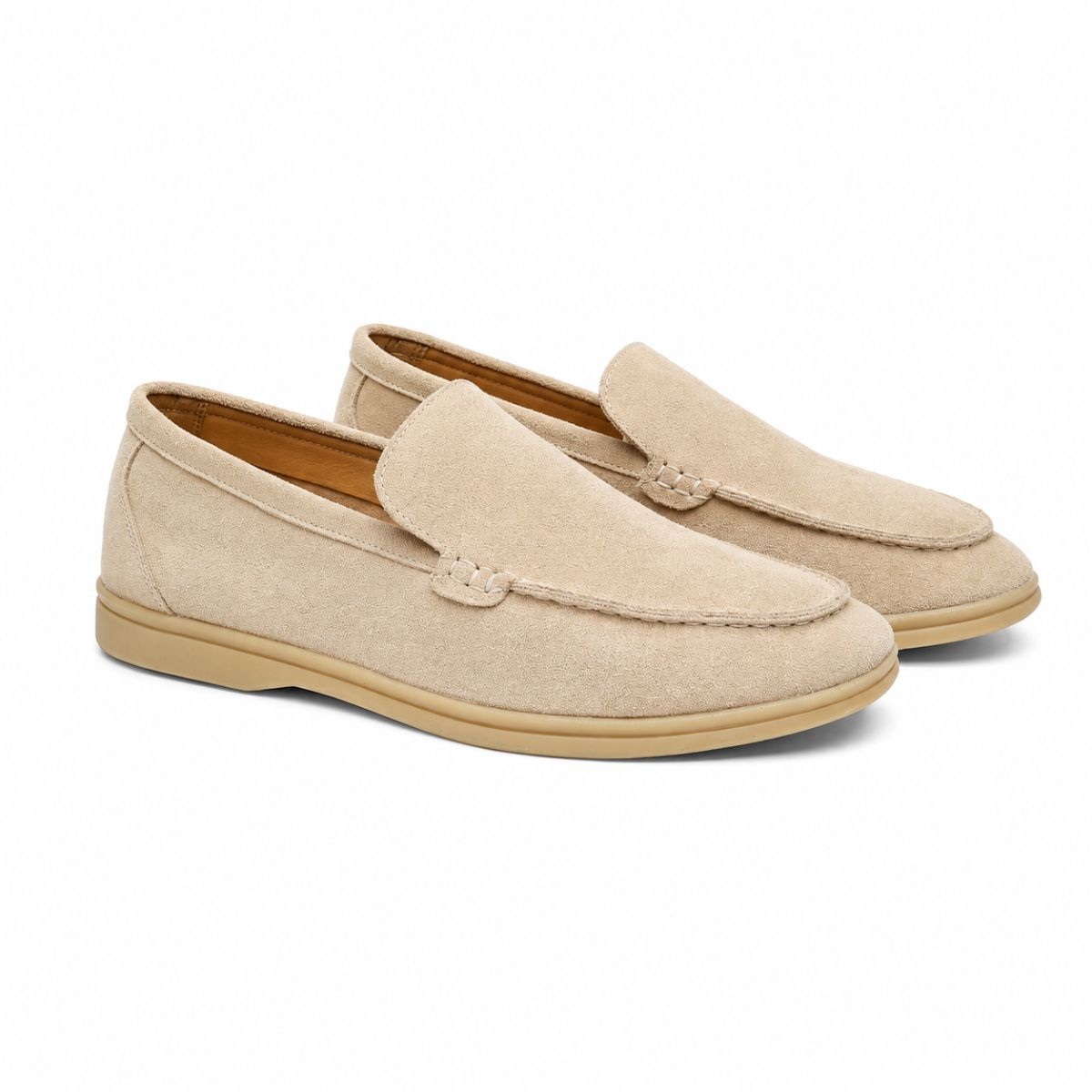 Laurent Suede Loafers