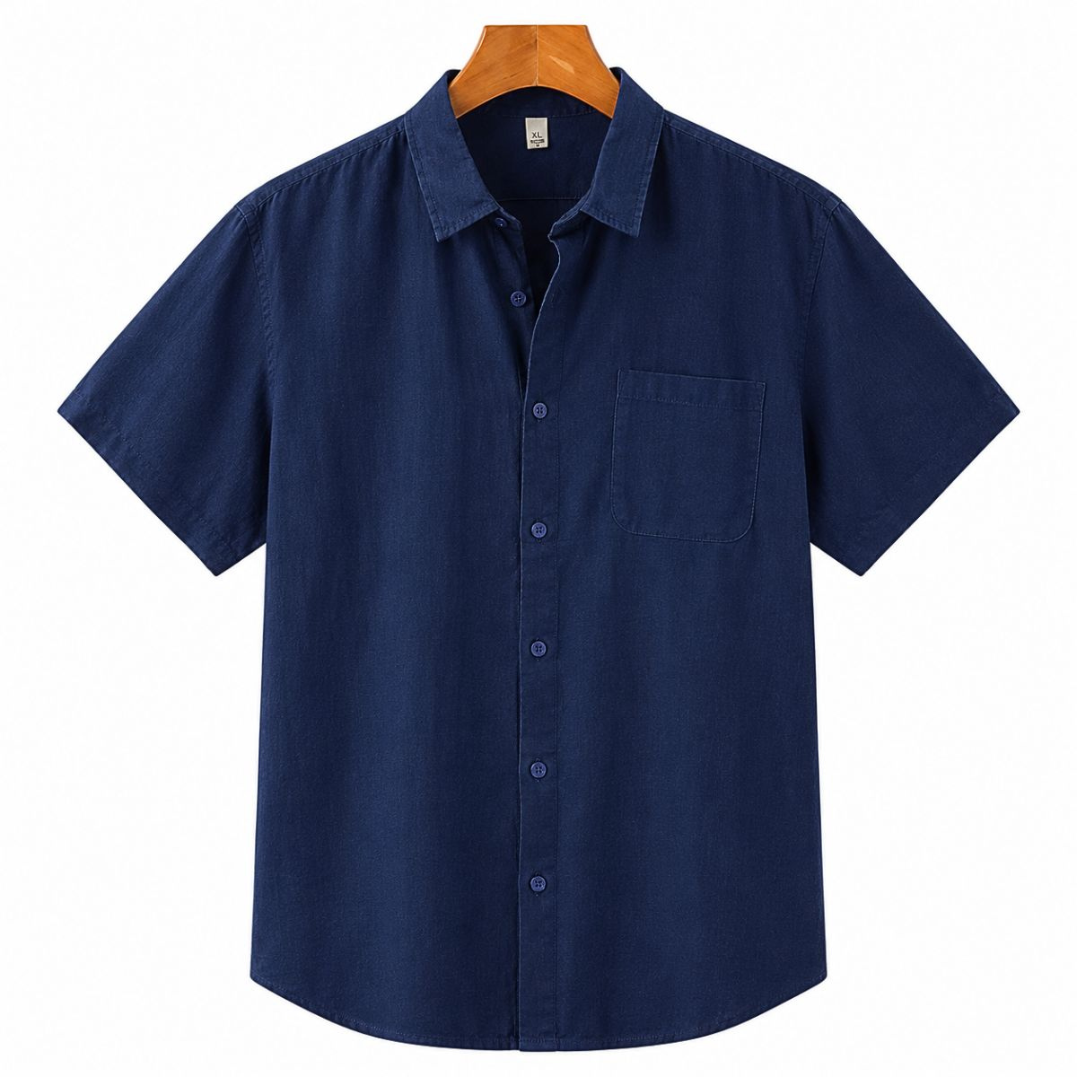 Santorini 100% Linen Short Sleeve Shirt