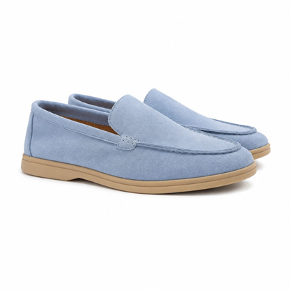 Laurent Suede Loafers