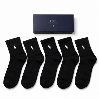 5-Pack RL Cotton Socks Box