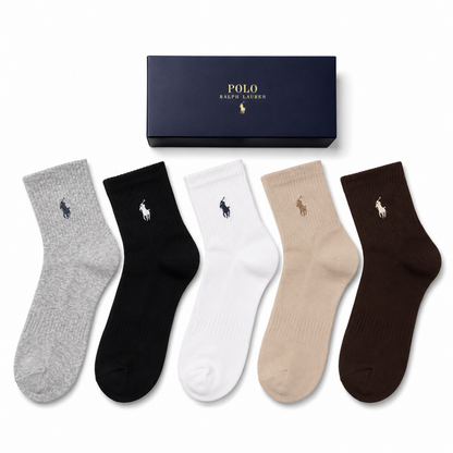 5-Pack RL Cotton Socks Box