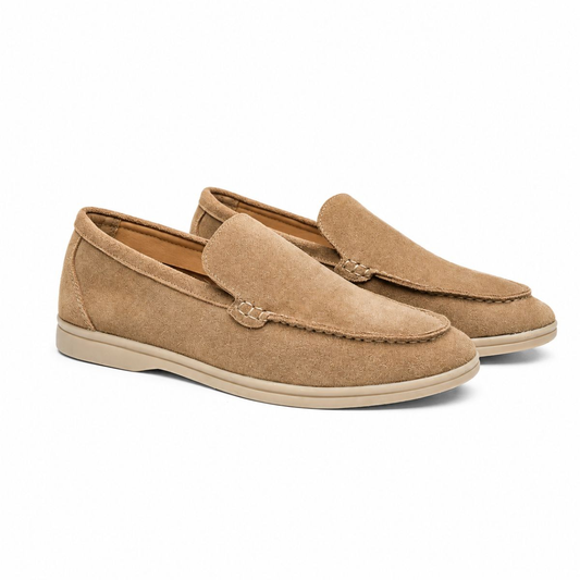 Laurent Suede Loafers